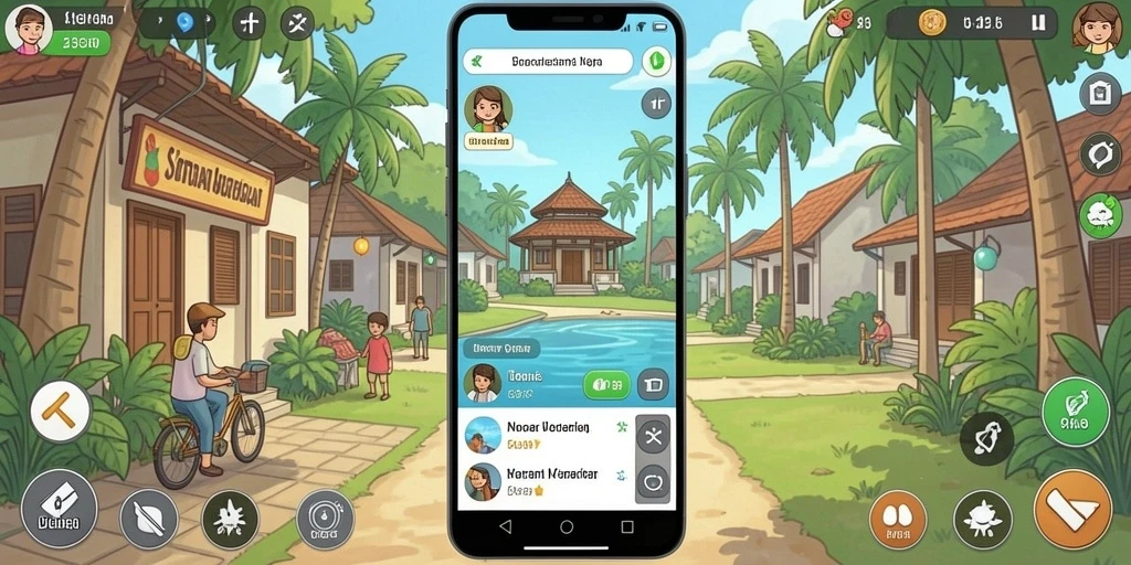 Tampilan antarmuka yang menarik dan user-friendly.