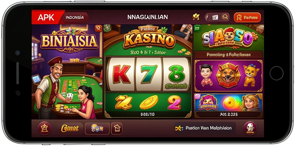 Tampilan karakter yang beragam dan menarik.