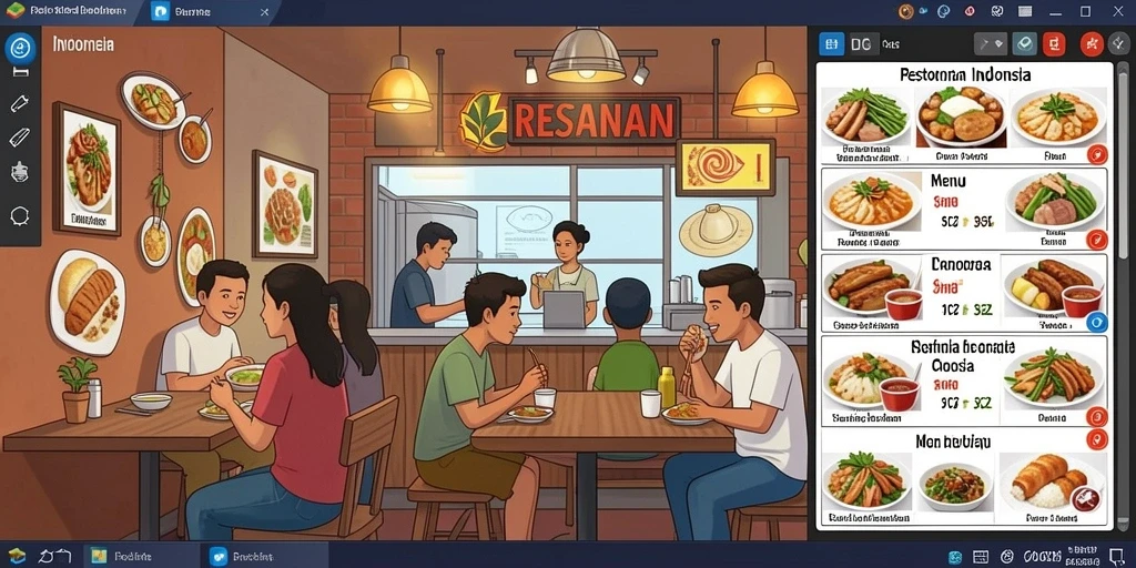 Tampilan antarmuka HAKIM4D yang menarik dan modern.