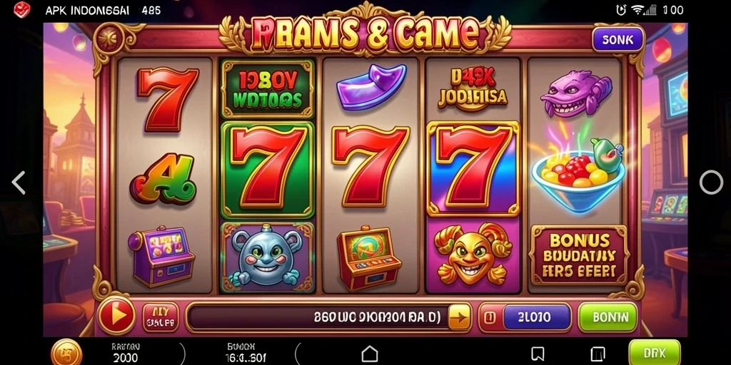 Tampilan awal game INTERWIN yang menarik.