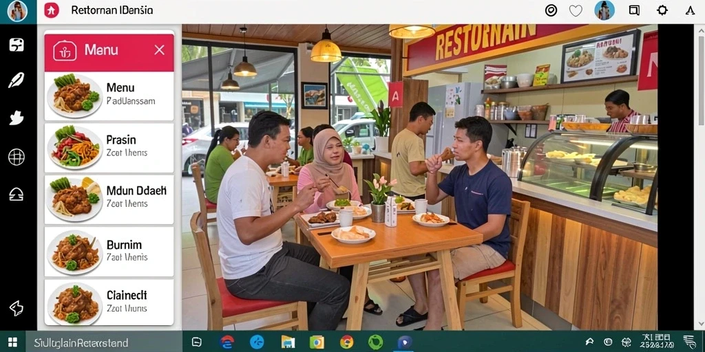 Tampilan antarmuka yang menarik dan mudah dinavigasi.