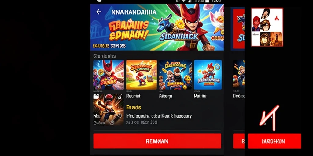 Tampilan awal yang menarik dan mudah dipahami.