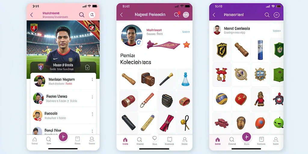 Tampilan awal S9S9 yang menawan dan informatif.