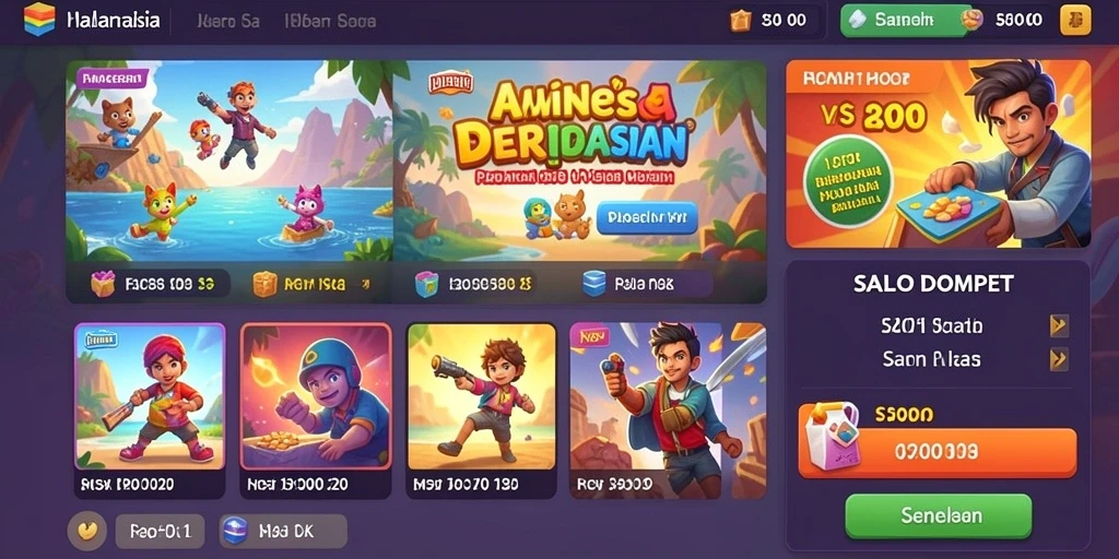 Tampilan awal SEHOKI yang menarik dan menjadi daya tarik utama.