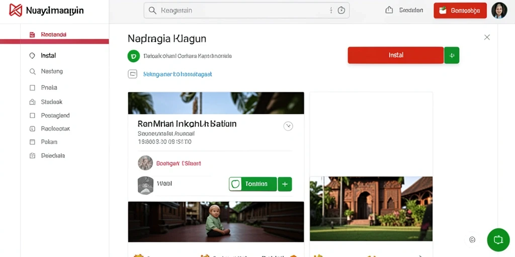 Screenshot 1: Tampilan awal permainan yang menarik.