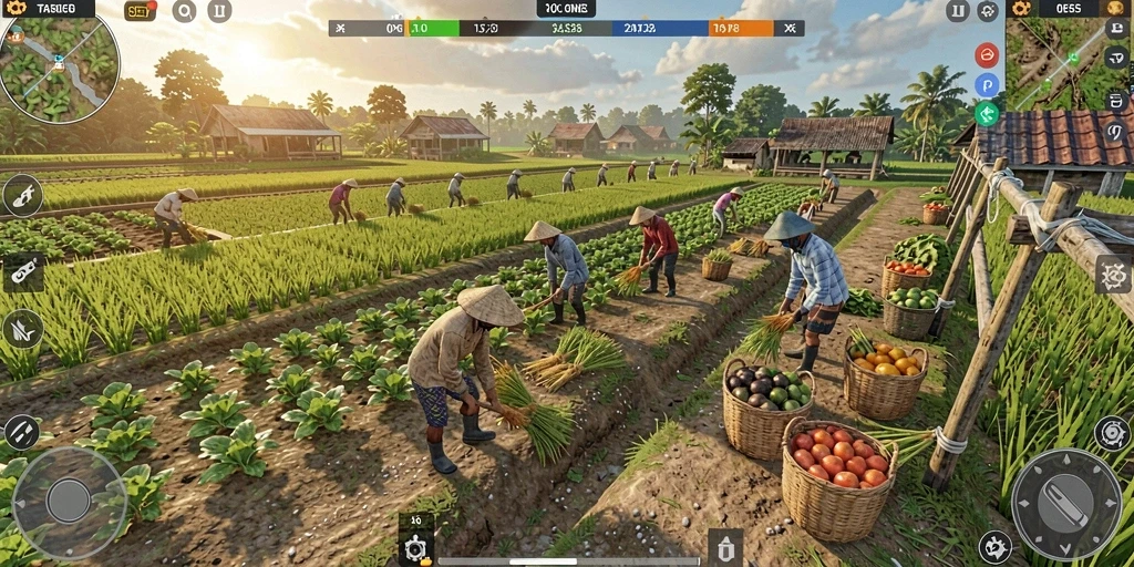 Tampilan mesin slot yang menarik dan penuh warna.
