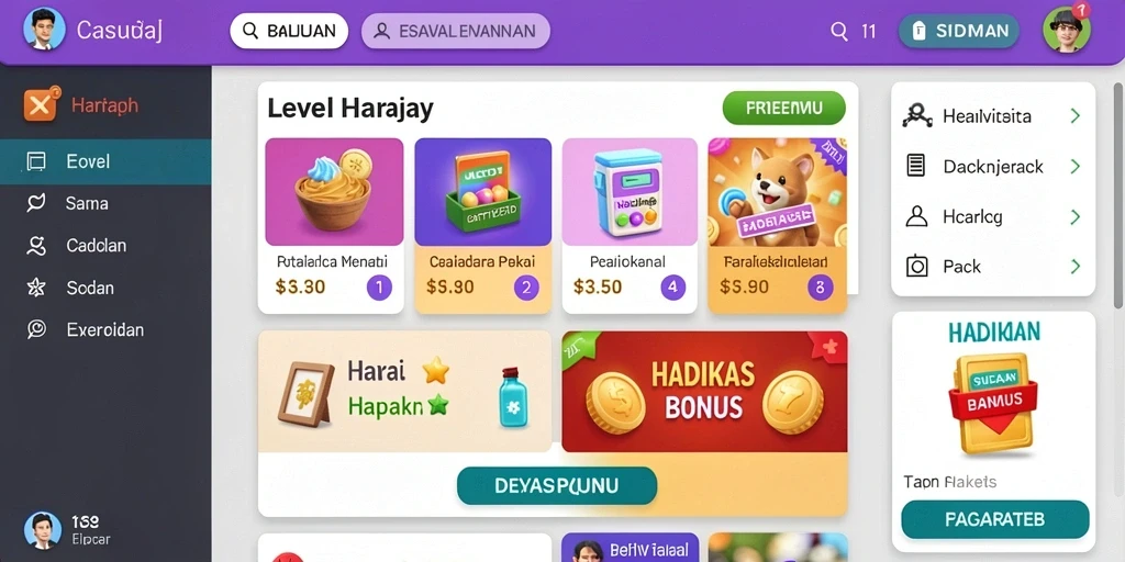 Tampilan awal aplikasi TOTO12 yang menarik dan ramah pengguna.