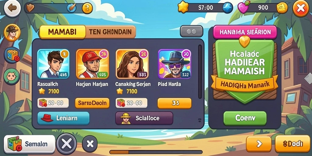 Tampilan antarmuka yang menarik dan user-friendly.
